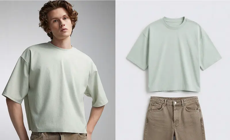 AI clothes isolation example