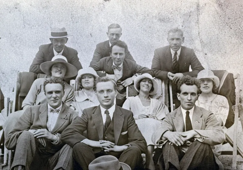 Restored vintage photo